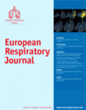 European Respiratory Journal: 32 (3)