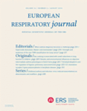 European Respiratory Journal: 36 (2)