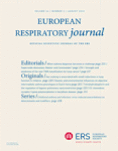 欧洲呼吸杂志:36 (2)