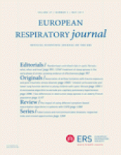 European Respiratory Journal: 37 (5)