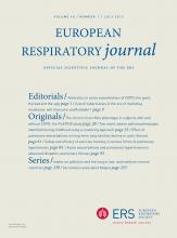 European Respiratory Journal: 40 (1)