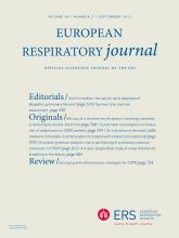 European Respiratory Journal: 40 (3)