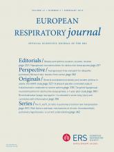 European Respiratory Journal: 41 (2)