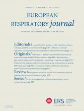 European Respiratory Journal: 41 (4)