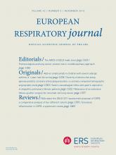 European Respiratory Journal: 42 (5)