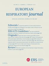 European Respiratory Journal: 43 (2)