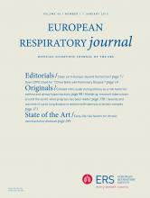 欧洲呼吸杂志：45（1）