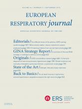 European Respiratory Journal: 46 (3)