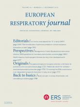 European Respiratory Journal: 46 (6)