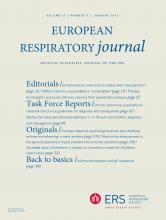 European Respiratory Journal: 47 (1)
