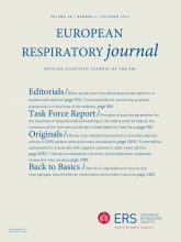 European Respiratory Journal: 48 (4)