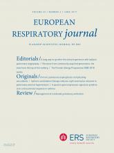 European Respiratory Journal: 49 (6)
