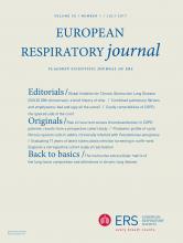 European Respiratory Journal: 50 (1)