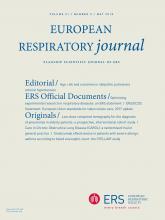 European Respiratory Journal: 51 (5)