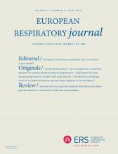 European Respiratory Journal: 51 (6)