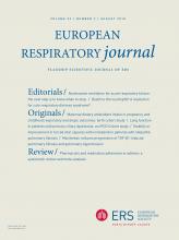 European Respiratory Journal: 52 (2)