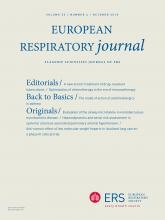 European Respiratory Journal: 52 (4)