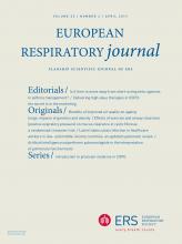 European Respiratory Journal: 53 (4)