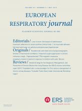 European Respiratory Journal: 53 (5)