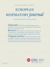 European Respiratory Journal: 53 (6)
