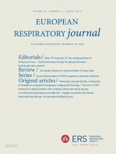 European Respiratory Journal: 54 (2)