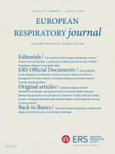 European Respiratory Journal: 55 (1)