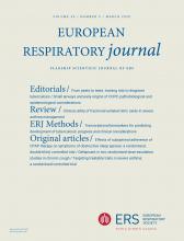 European Respiratory Journal: 55 (3)