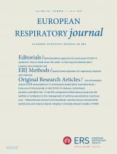 European Respiratory Journal: 58 (1)
