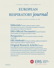 European Respiratory Journal: 60 (3)