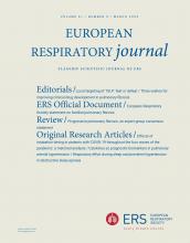 European Respiratory Journal: 61 (3)