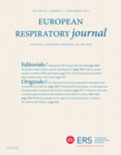 European Respiratory Journal: 36 (3)