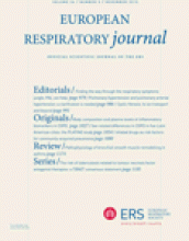 European Respiratory Journal: 36 (5)