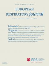 European Respiratory Journal: 41 (6)