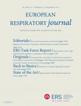 European Respiratory Journal: 44 (5)