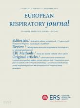 European Respiratory Journal: 54 (5)